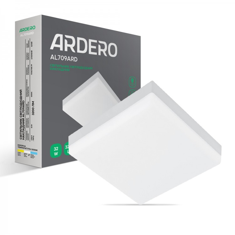Накладний світлодіодний світильник Ardero AL709ARD 32W