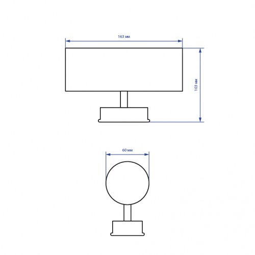 Архитектурный светильник Feron DH0704 серый
