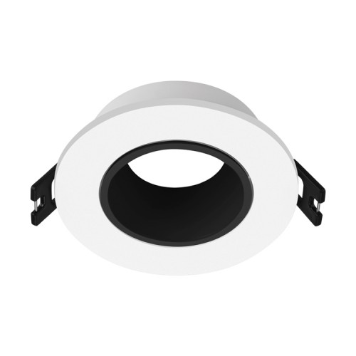 Вбудований поворотний світильник  Feron DL0375 білий-чорний