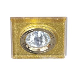 Встраиваемый светильник Feron 8170-2 мерцающее золото-золото
