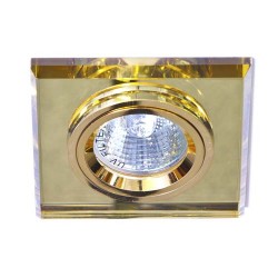 Встраиваемый светильник Feron 8170-2 желтый золото