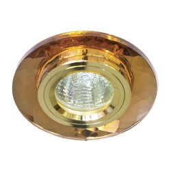 Встраиваемый светильник Feron 8050-2 коричневый золото