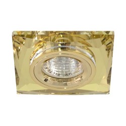 Встраиваемый светильник Feron 8150-2 желтый золото